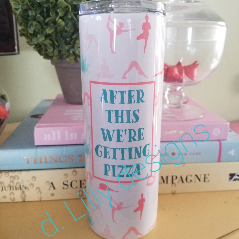 20 oz Skinny Tumbler (Yoga)